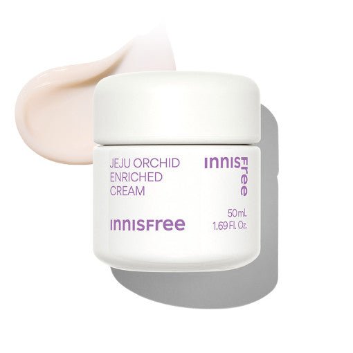 innisfree Jeju Orchid Enriched Cream 50ml - Korean Beauty UK Cream innisfree