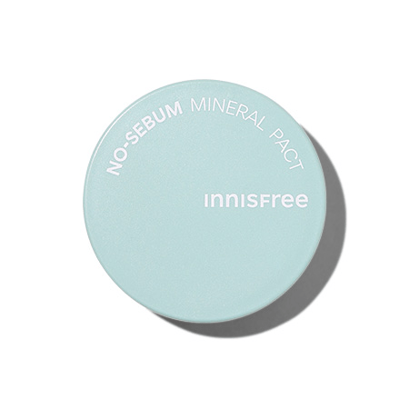 innisfree No Sebum Mineral Pact 8.5g - Korean Beauty UK Powder innisfree