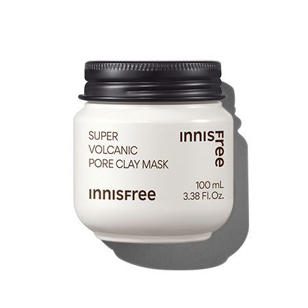 innisfree Super Volcanic Pore Clay Mask 100ml (Pore Clearing Solution) - Korean Beauty UK Facial Mask innisfree