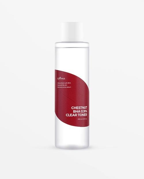 Isntree Chestnut BHA 0.9% Clear Toner 200ml for Smooth Skin - KBeauty - UK Isntree