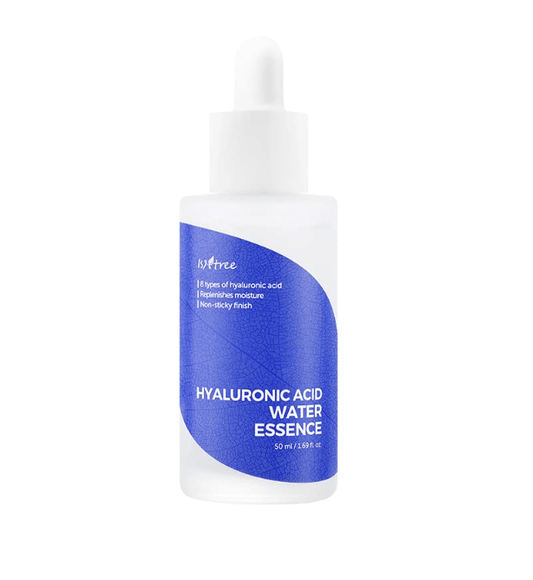 Isntree Hyaluronic Acid Water Essence 50ml Hydrating Moisturizer - Korean Beauty UK Isntree