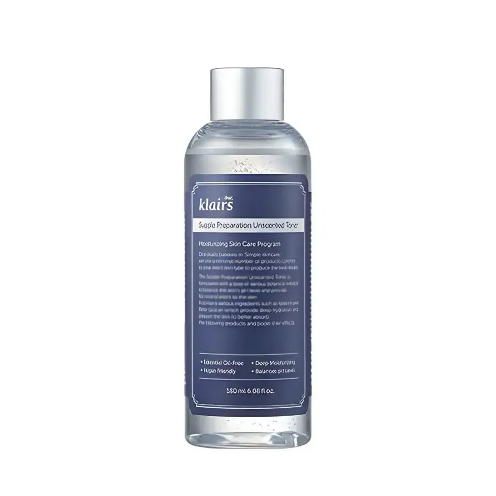 Klairs Supple Preparation Unscented Toner 180ml Fragrance Free - 180ml