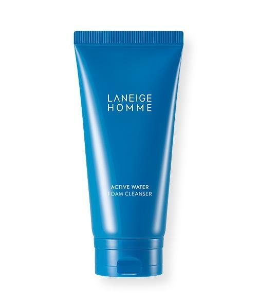 Laneige Homme Active Water Foam Cleanser 150ml for Men - KBeauty - UK Laneige