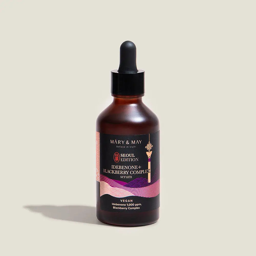 Mary&May Idebenone Blackberry Complex Serum 80ml Antioxidant for Youthful Skin - 80ml