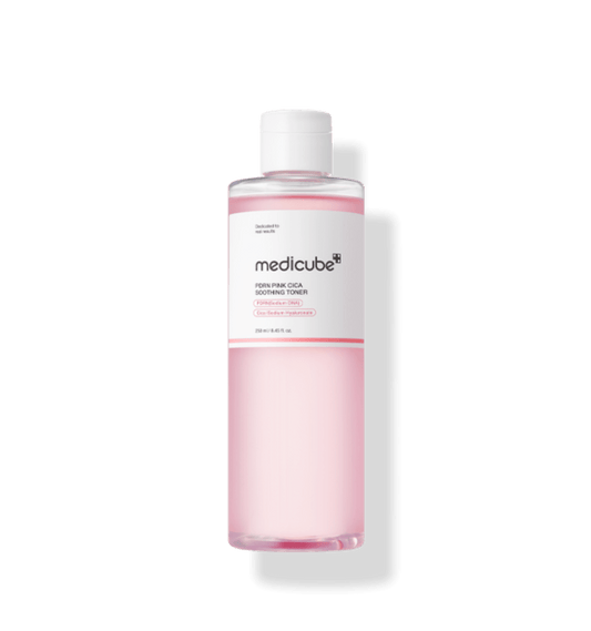 Medicube PDRN Pink Cica Soothing Toner 250ml for Radiant Skin - Korean Beauty UK medicube