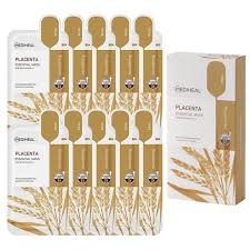 Mediheal Placenta Essential Mask 10 Count for Skin Health - Korean Beauty UK Mediheal