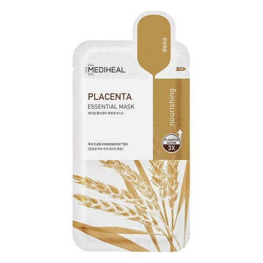 Mediheal Placenta Essential Mask 10ea for Radiant Skin - KBeauty - UK mwd1un - sz