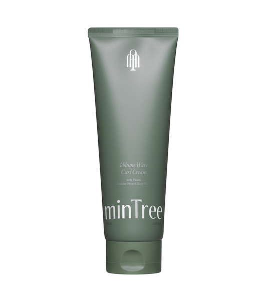 MinTree Volume Wave Curl Cream 150ml for Bouncy Curls - KBeauty - UK mwd1un - sz