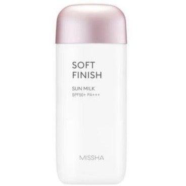 Missha All Around Safe Block Soft Finish Sun Milk SPF50 PA+++ 70ml - KBeauty - UK Sunscreen Missha