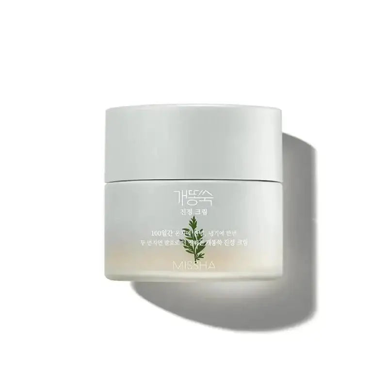 Missha Artemisia Calming Moisture Cream 50ml for Sensitive Skin - 50ml - Face Moisturiser