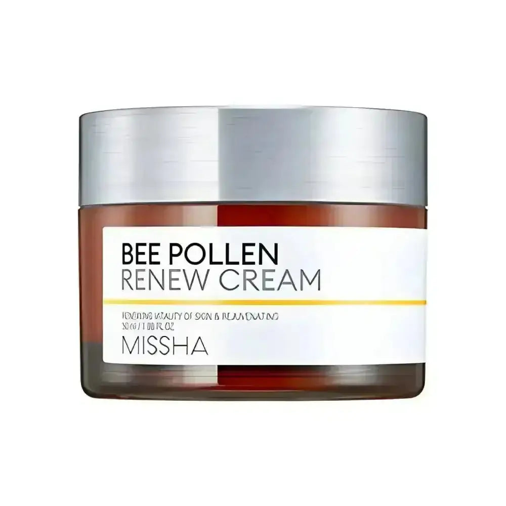 Missha Bee Pollen Renew Cream 50ml Nourishing Moisturizer - 50ml - Face Cream