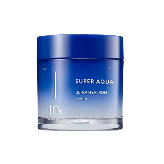 Missha Super Aqua Ultra Hyalron Cream 70ml for Deep Hydration - 70ml - Face Moisturiser