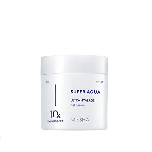 Missha Super Aqua Ultra Hyalron Gel Cream 70ml Hydrating Moisturizer - 70ml - Face Moisturiser