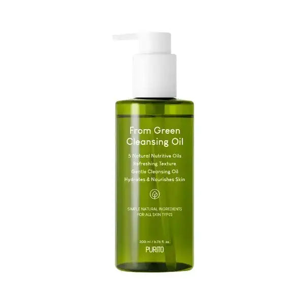 PURITO From Green Cleansing Oil 200ml for Gentle Makeup Removal - 200ml