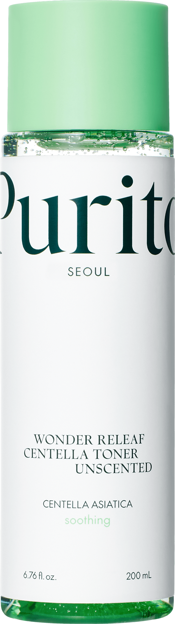 PURITO Wonder Releaf Centella Toner Unscented 200ml - KBeauty - UK Purito