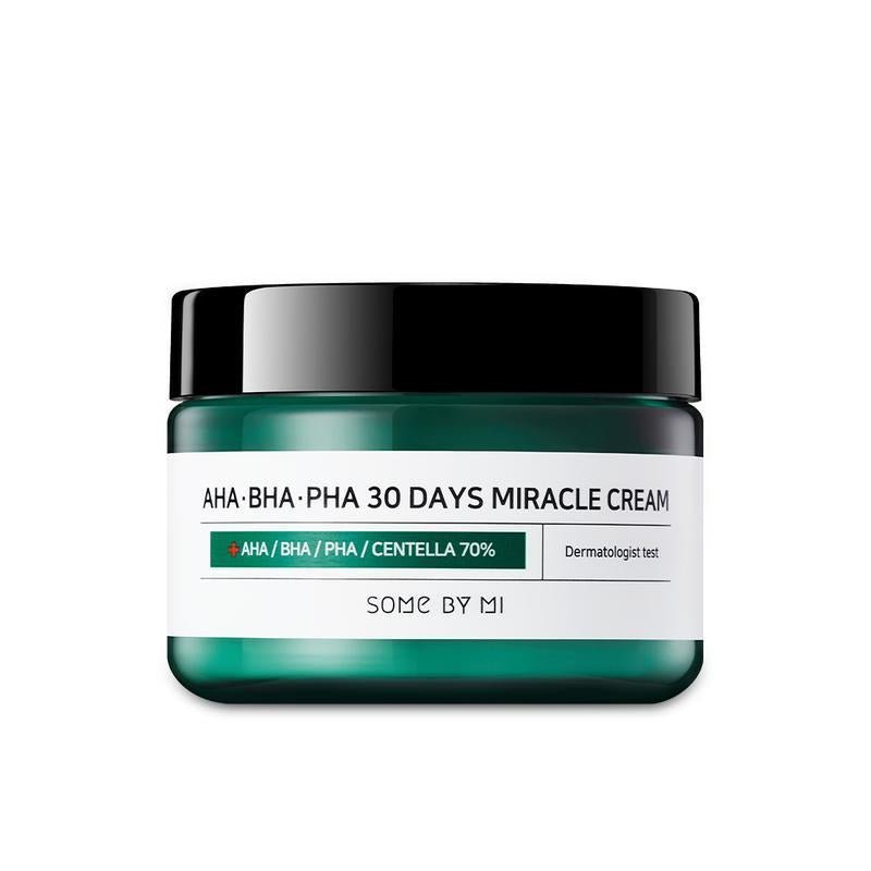 SomeByMi AHA BHA PHA 30 Days Miracle Cream 60g for Skin Renewal - KBeauty - UK Some By Mi