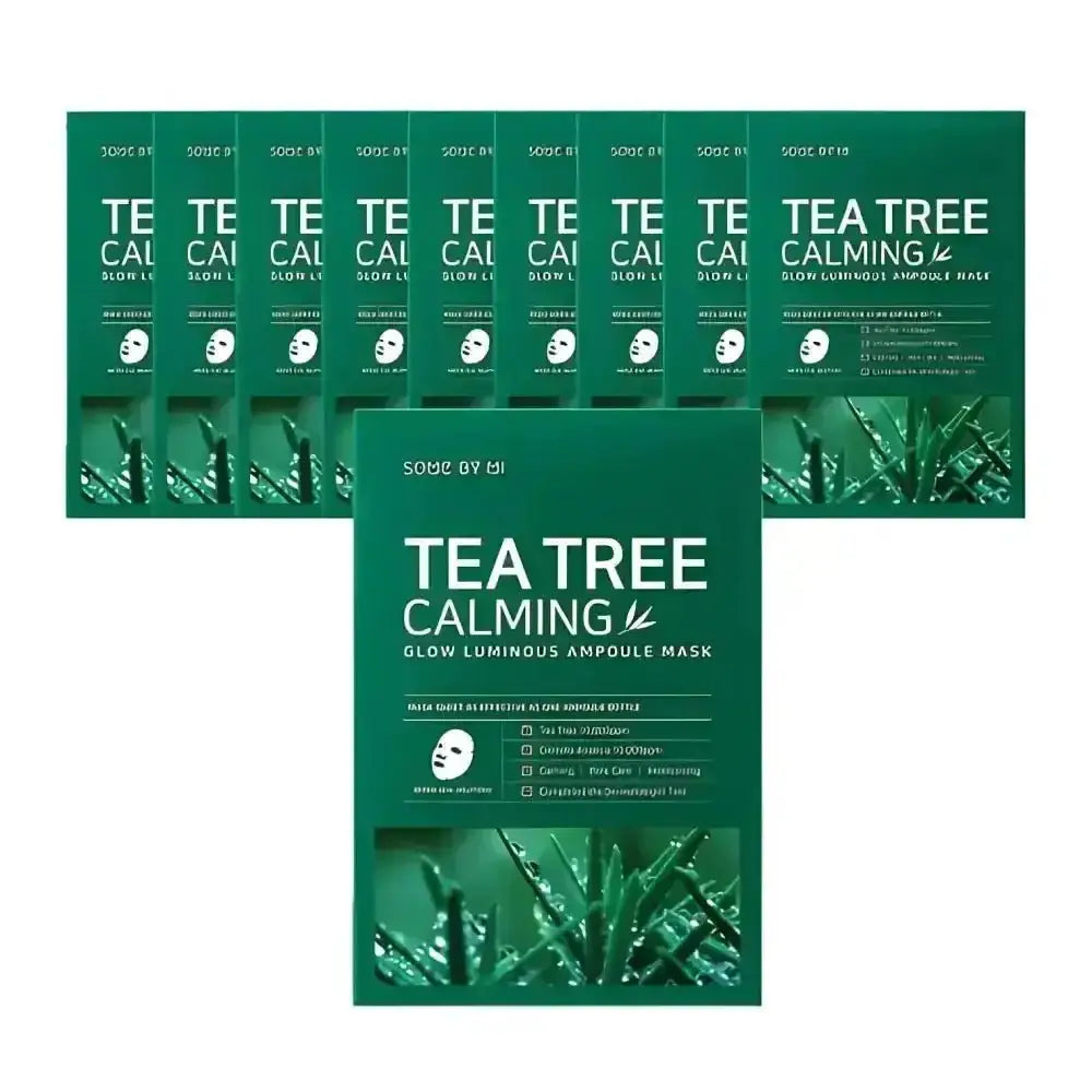 SomeByMi Tea Tree Calming Ampoule Mask 10 Pack - 10ea