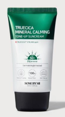 Somebymi Truecica Mineral Calming Tone - Up Suncream 50ml - KBeauty - UK Some By Mi