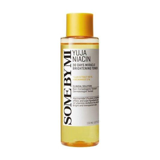 SomeByMi Yuja Niacin 30 Days Miracle Brightening Toner 150ml - KBeauty - UK Some By Mi