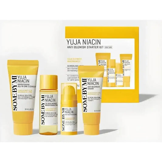 SomeByMi Yuja Niacin Anti Blemish Starter Kit Travel Set - set