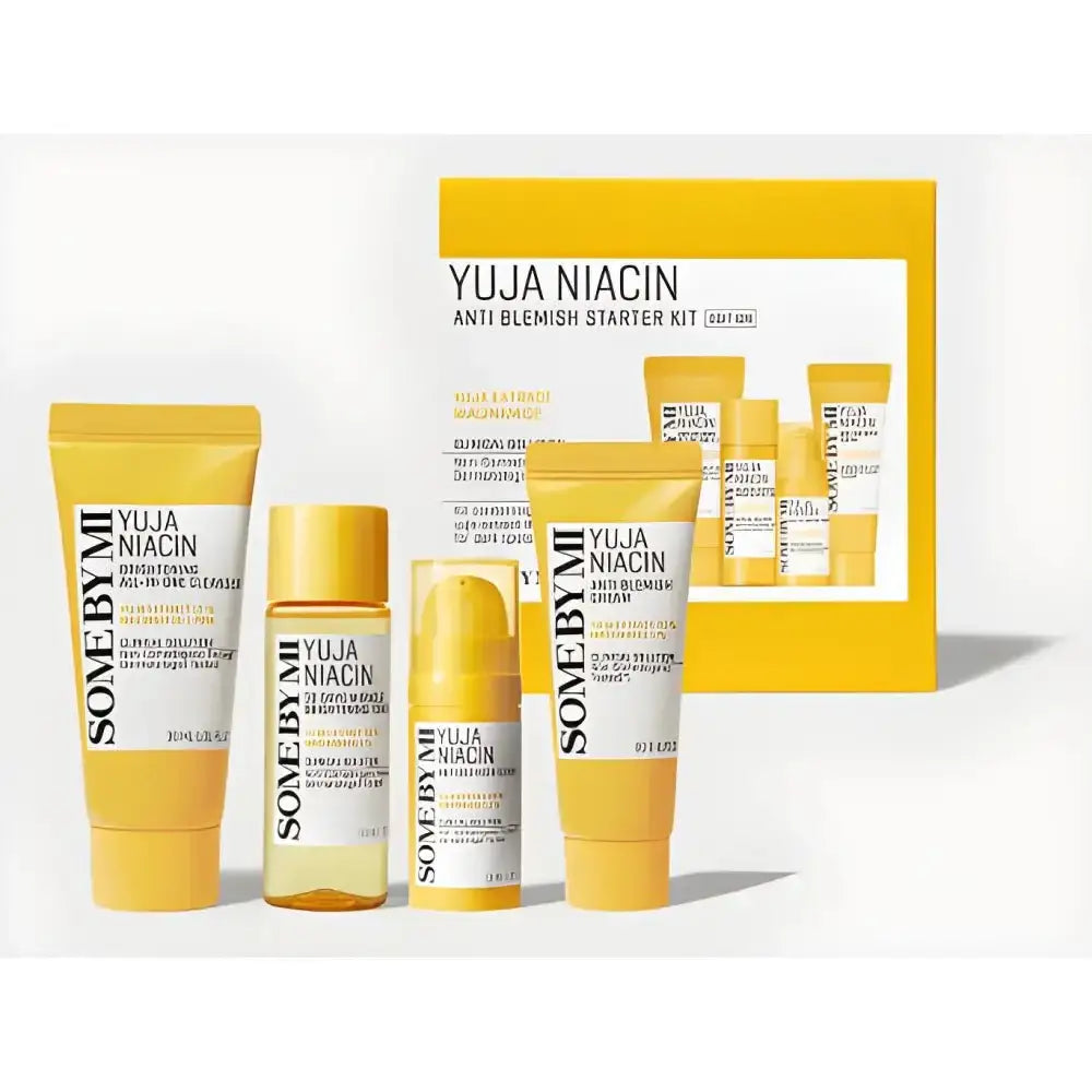 SomeByMi Yuja Niacin Anti Blemish Starter Kit Travel Set - set