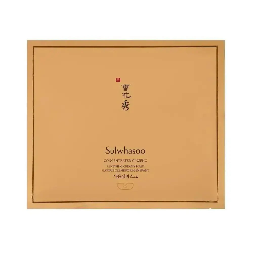 Sulwhasoo Concentrated Ginseng Renewing Creamy Mask 18g X 5ea - Facial Mask