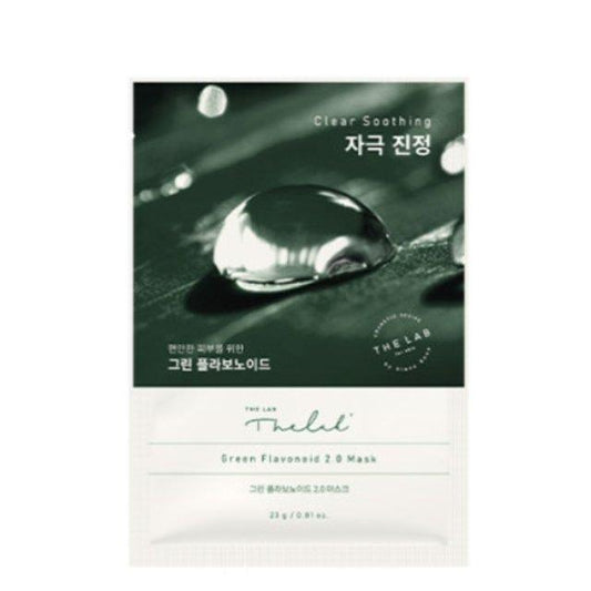 THE LAB By BLANC DOUX Green Flavonoid 2.0 Mask 23g - KBeauty - UK sheet mask The Lab By Blanc Doux