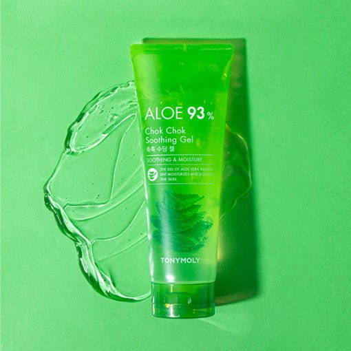 TONYMOLY ALOE 93% Chok Chok Soothing Gel 250ml - Korean Beauty UK Soothing Gel TONYMOLY