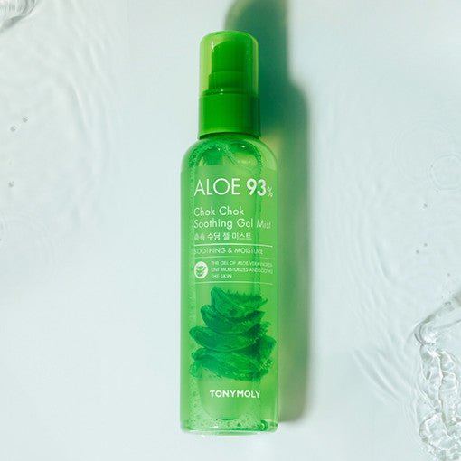 TONYMOLY Aloe 93% Chok Chok Soothing Gel Mist 150ml - Korean Beauty UK Mist TONYMOLY