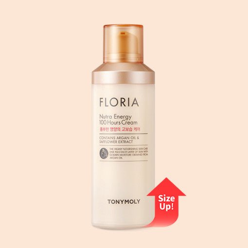 TONYMOLY FLORIA Nutra Energy 100 Hours Cream 100ml - Korean Beauty UK Cream TONYMOLY