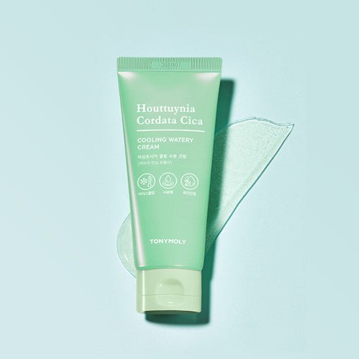 TONYMOLY Houttuynia Cordata Cica Cooling Watery Cream 90ml - Korean Beauty UK Cream TONYMOLY