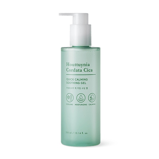 TONYMOLY Houttuynia Cordata Cica Quick Calming Soothing Gel 300ml - Korean Beauty UK Soothing Gel TONYMOLY