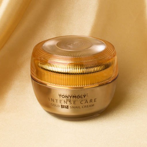 TONYMOLY Intense Care Gold 24K Snail Cream 45ml - Korean Beauty UK Cream TONYMOLY