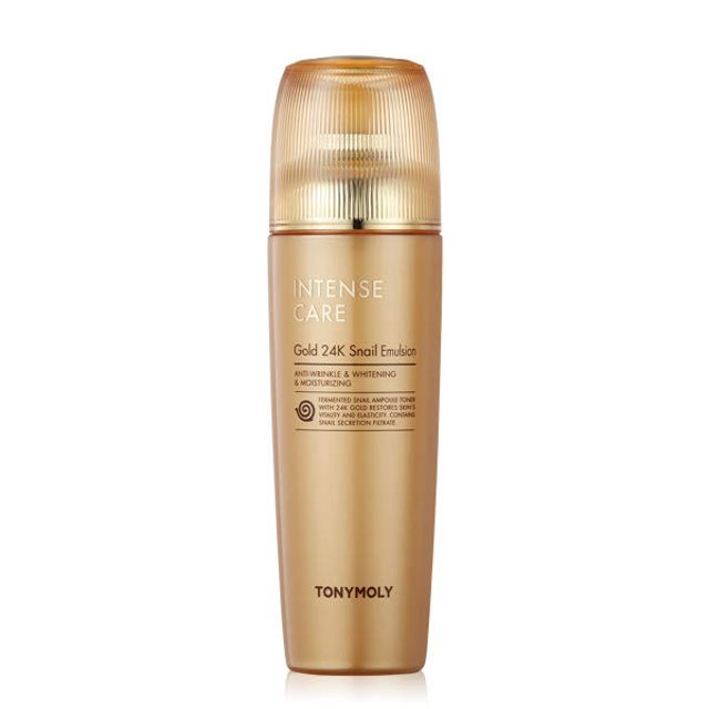 TONYMOLY Intense Care Gold 24K Snail Emulsion 140ml - Korean Beauty UK Emulsion TONYMOLY