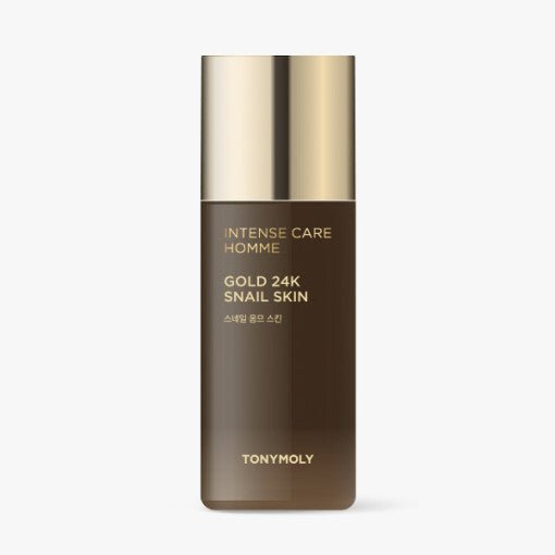 TONYMOLY Intense Care Gold 24K Snail Homme Skin 130ml - Korean Beauty UK Toner for Men TONYMOLY