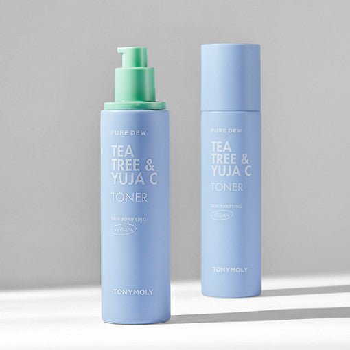 TONYMOLY Pure Dew Tea Tree & Yuja C Toner 150ml - Korean Beauty UK Toner TONYMOLY