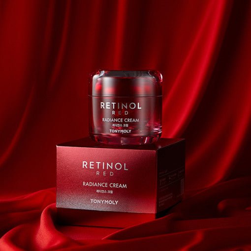 TONYMOLY Red Retinol Radiance Cream 50ml - Korean Beauty UK Cream TONYMOLY