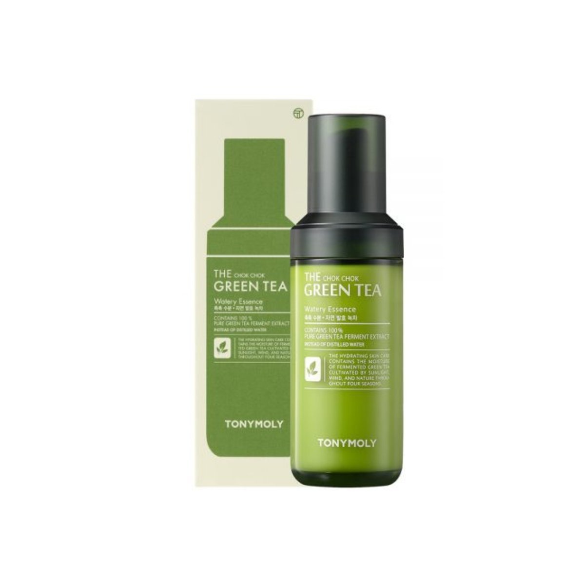 TONYMOLY The Chok Chok Green Tea Watery Essence 55ml - Korean Beauty UK Essence TONYMOLY