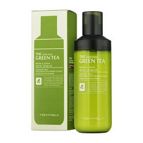 TONYMOLY The Chok Chok Green Tea Watery Lotion 160ml - Korean Beauty UK Lotion TONYMOLY