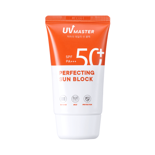 TONYMOLY UV Master Perfecting Sun Block 50ml SPF50+ PA+++ - Korean Beauty UK Sun Cream TONYMOLY